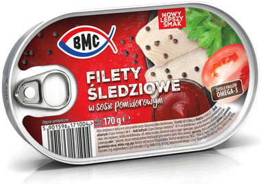 Heringsfilets in Tomatensauce / 170g / BMC
