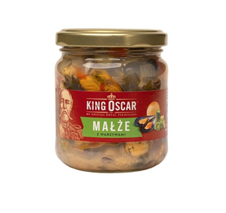 Miesmuscheln (MSC) mit Gemüse / 200g - King Oscar